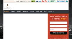 Desktop Screenshot of elitemovingandstorage.com